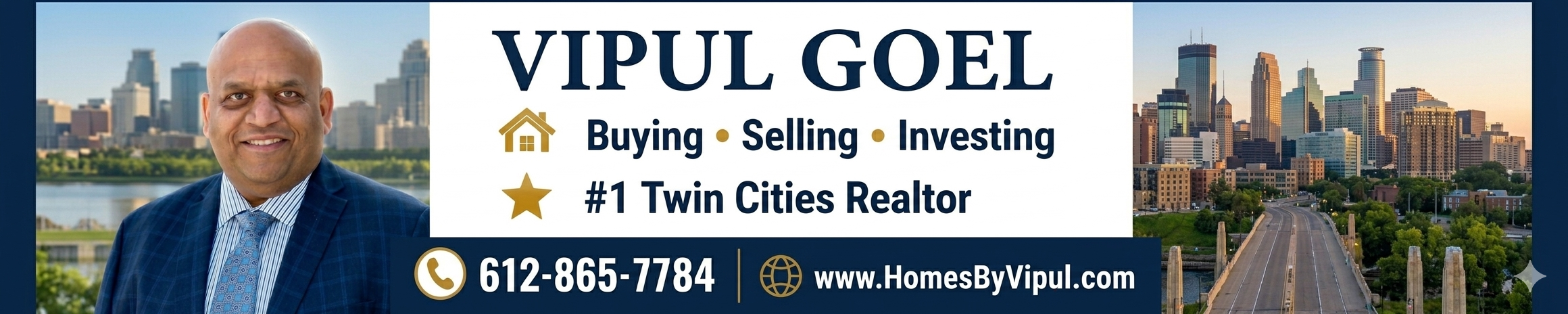 Vipul Goel,Indian desi Real Estate agent/Consultant in Twin Cities Minneapolis